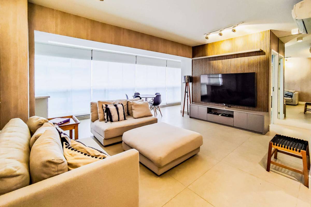 Apartamento para alugar com 1 quarto, 85m² - Brooklin Paulista,São Paulo